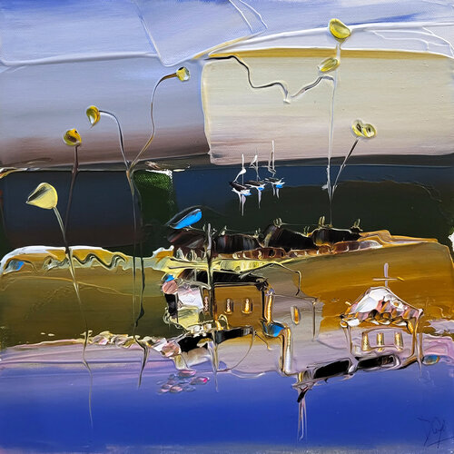 Miroirs van Muriel Cayet, Schilderij te koop op Singulart