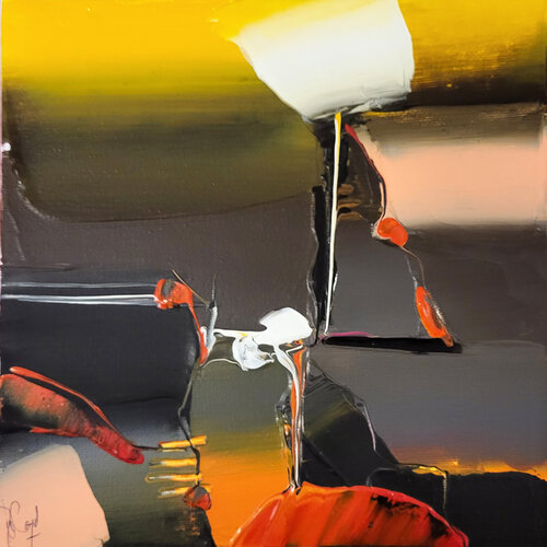 Les jours de tempête, cap sur une étoile di Muriel Cayet, Pittura in vendita su Singulart