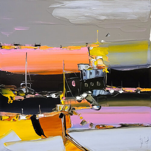 Le bruit du ciel von Muriel Cayet, Malerei kaufen auf Singulart