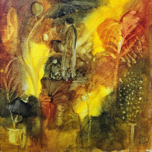 La transmission des symboles di Muriel Cayet, Pittura in vendita su Singulart