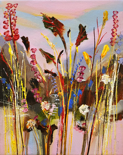 La partie éclairée von Muriel Cayet, Malerei kaufen auf Singulart