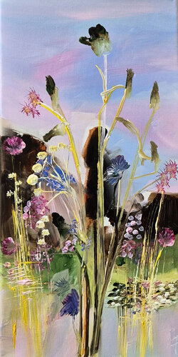 Un jour doux pour elle di Muriel Cayet, Pittura in vendita su Singulart