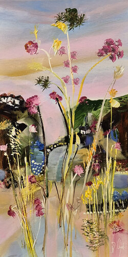 Aimer les jours de promenade di Muriel Cayet, Pittura in vendita su Singulart