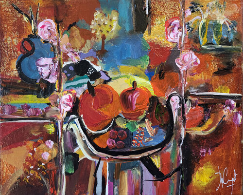 Coupe sereine van Muriel Cayet, Schilderij te koop op Singulart