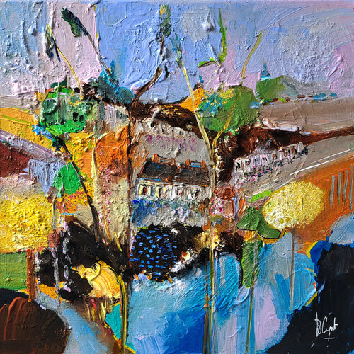 Matière de Causses di Muriel Cayet, Pittura in vendita su Singulart