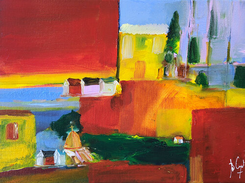 Des couleurs pour l'âme von Muriel Cayet, Malerei kaufen auf Singulart