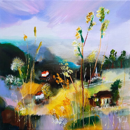 Les Vallons di Muriel Cayet, Pittura in vendita su Singulart