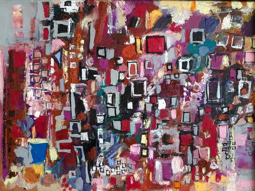 Little Italy - En exclusivité sur SINGULART di Muriel Cayet, Pittura in vendita su Singulart