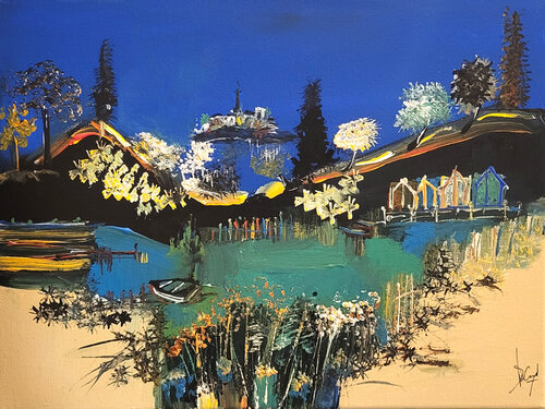 Viry di Muriel Cayet, Pittura in vendita su Singulart