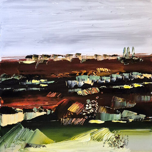 Paysage à l'air libre de Muriel Cayet, Pintura a la venta en Singulart