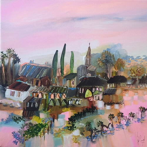 Une destinée picturale di Muriel Cayet, Pittura in vendita su Singulart