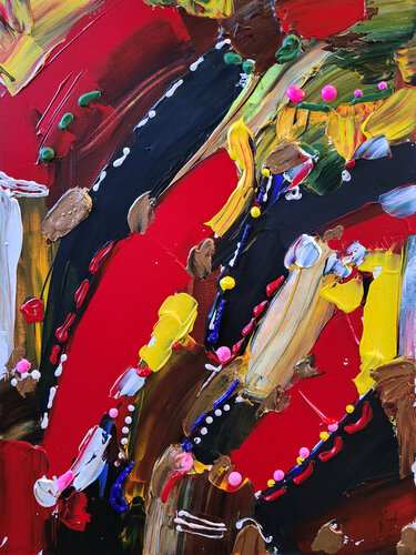 Suivre sa voie par Muriel Cayet, Peinture en vente sur Singulart