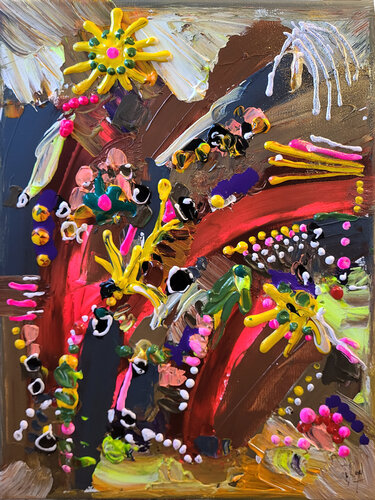 Tout notre monde est là von Muriel Cayet, Malerei kaufen auf Singulart