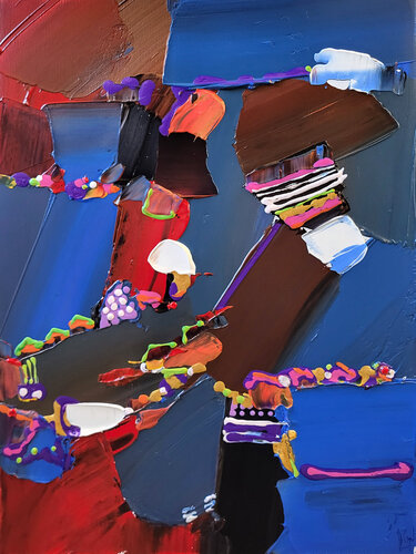 Une existence plus large par Muriel Cayet, Peinture en vente sur Singulart