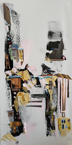 Structure intrinsèque - En exclusivité sur SINGULART di Muriel Cayet, Pittura in vendita su Singulart