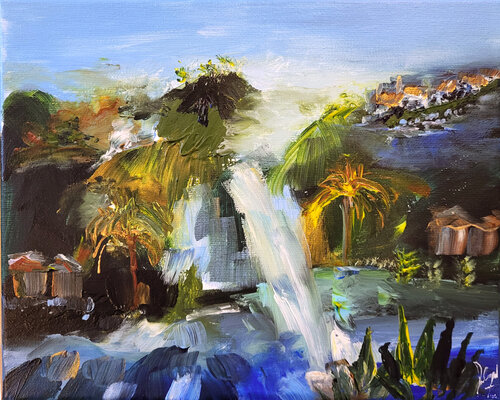 Hakaui van Muriel Cayet, Schilderij te koop op Singulart