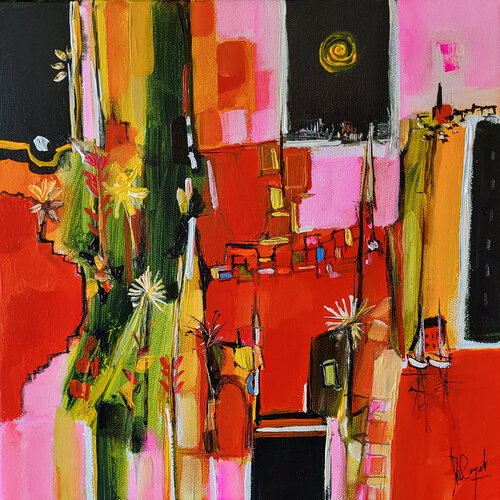 Champs de forces di Muriel Cayet, Pittura in vendita su Singulart