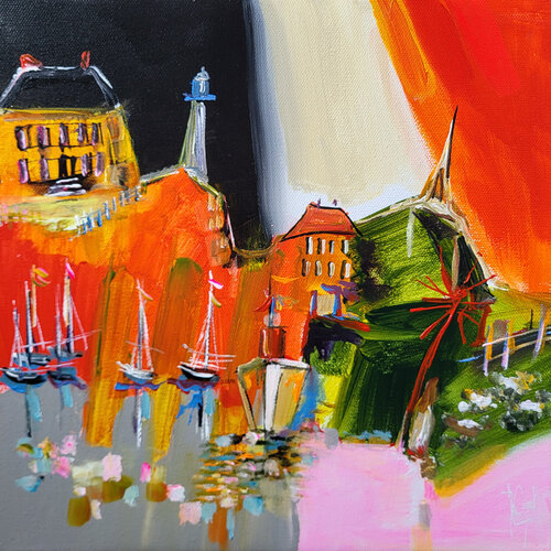 Pink Shannon di Muriel Cayet, Pittura in vendita su Singulart