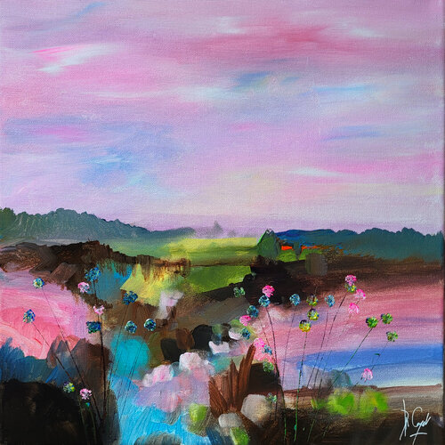 Des émotions soulagées du silence by Muriel Cayet, Painting for Sale on Singulart