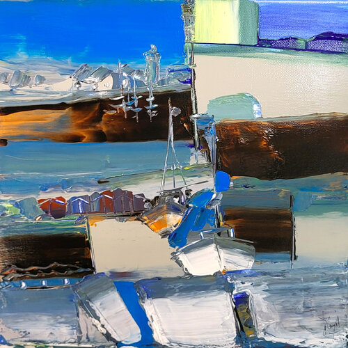 Havres polaires von Muriel Cayet, Malerei kaufen auf Singulart