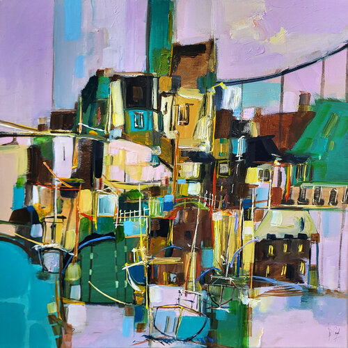 Un jour qui commence sans passé di Muriel Cayet, Pittura in vendita su Singulart