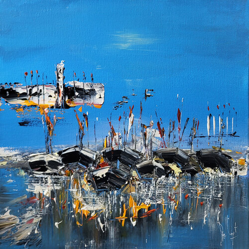 Un calme sage von Muriel Cayet, Malerei kaufen auf Singulart