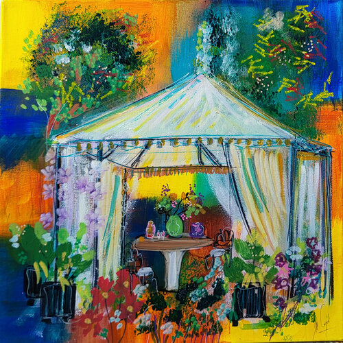 Vallauris di Muriel Cayet, Pittura in vendita su Singulart