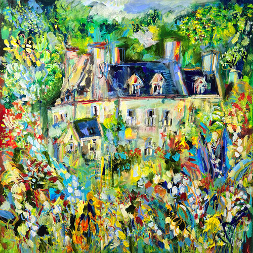 Bellevue von Muriel Cayet, Malerei kaufen auf Singulart