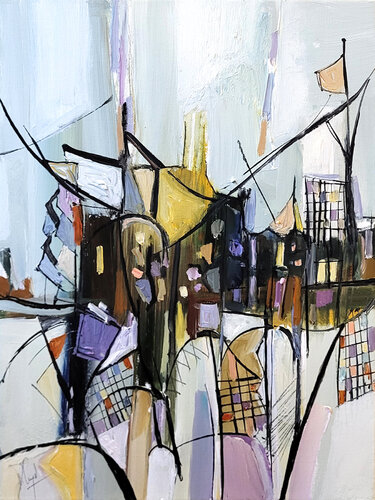 L'entêtement du rêve von Muriel Cayet, Malerei kaufen auf Singulart