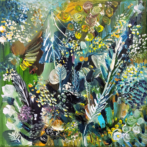Le chant de la bohème - En exclusivité sur Singulart van Muriel Cayet, Schilderij te koop op Singulart