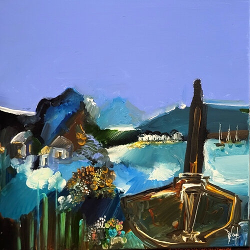 Le spectacle est fugitif de Muriel Cayet, Pintura a la venta en Singulart