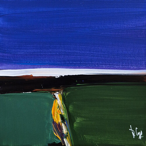 Haïku  I - 20 x 20 cm en exclusivité sur Singulart - Février 2026 by Muriel Cayet, Painting for Sale on Singulart