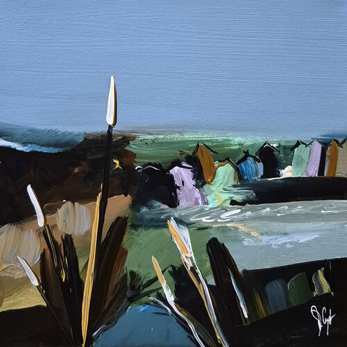 Haïku  IX - 20 x 20 cm en exclusivité sur Singulart - Février 2026 von Muriel Cayet, Malerei kaufen auf Singulart