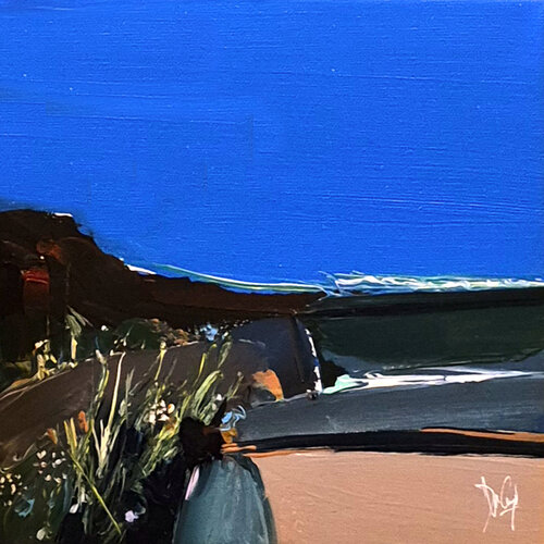 Haïku  XVII - 20 x 20 cm en exclusivité sur Singulart - Février 2026 di Muriel Cayet, Pittura in vendita su Singulart