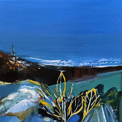 Haïku  XXIV- 20 x 20 cm en exclusivité sur Singulart - Février 2026 von Muriel Cayet, Malerei kaufen auf Singulart