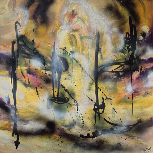 Zeebrugge 2008 par Muriel Cayet, Peinture en vente sur Singulart