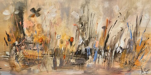 Le concert des capucines van Muriel Cayet, Schilderij te koop op Singulart