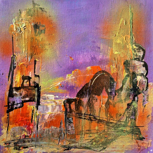 La bonne tonalité von Muriel Cayet, Malerei kaufen auf Singulart