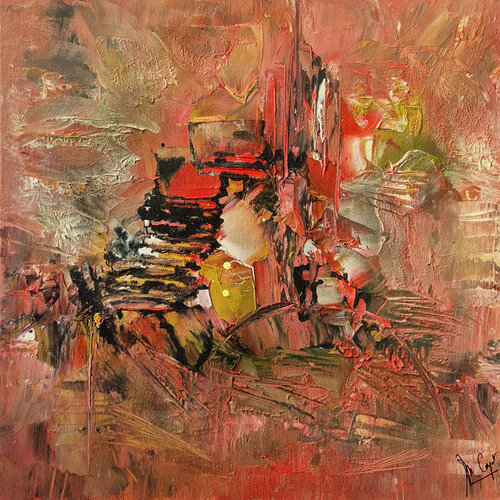 Midtown di Muriel Cayet, Pittura in vendita su Singulart