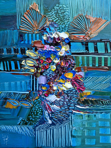 Une substance plus qu'une couleur von Muriel Cayet, Malerei kaufen auf Singulart