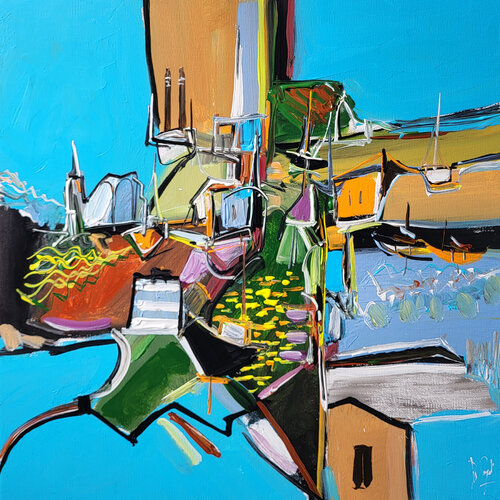 Pour raconter les origines von Muriel Cayet, Malerei kaufen auf Singulart