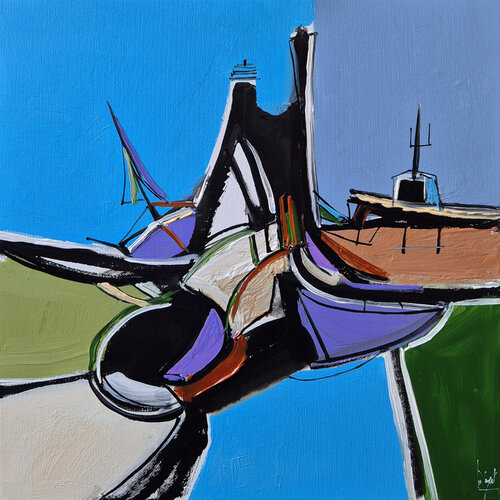 De bon matin von Muriel Cayet, Malerei kaufen auf Singulart