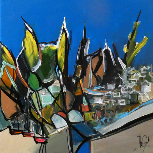 L'été éternel van Muriel Cayet, Schilderij te koop op Singulart