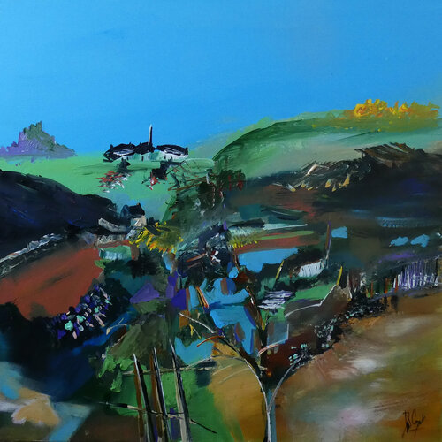 Les Vallées Noires de Muriel Cayet, Pintura a la venta en Singulart