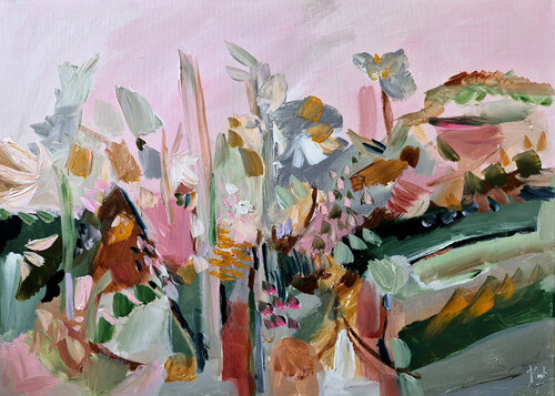 Boire la rosée by Muriel Cayet, Painting for Sale on Singulart