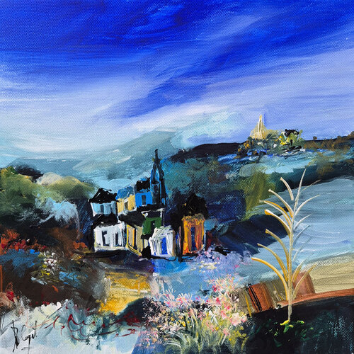 La résolution des heures par Muriel Cayet, Peinture en vente sur Singulart