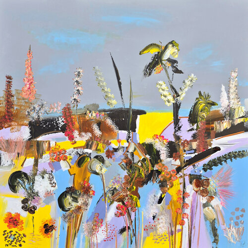 En mon âme et présence by Muriel Cayet, Painting for Sale on Singulart