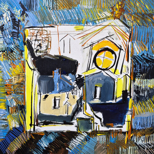 Le pays du sourire par Muriel Cayet, Peinture en vente sur Singulart