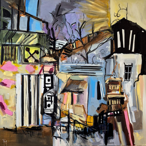 L'instantanéité et le temps long by Muriel Cayet, Painting for Sale on Singulart