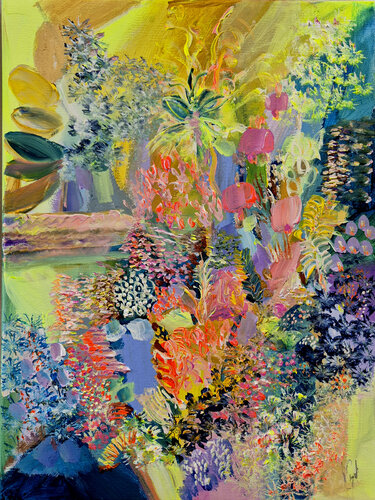 La nature comme l'âme humaine by Muriel Cayet, Painting for Sale on Singulart